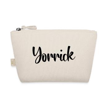 First name Yorrick - Organic Pouch - nature - Front