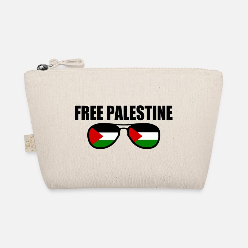 Free palestine - Bio-Täschchen - Natur
