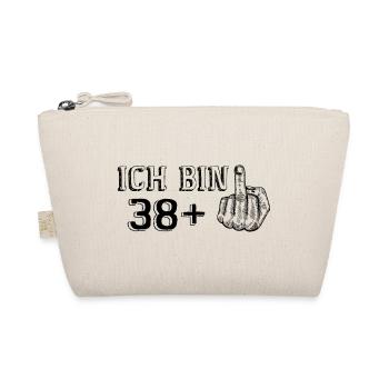 Drôle de cadeau d’anniversaire J’ai 38 ans Plus 1 - Trousse biologique - nature - Devant