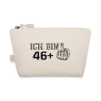 Drôle de cadeau d’anniversaire J’ai 46 ans Plus 1 - Trousse biologique - nature - Devant