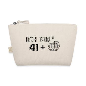 Drôle de cadeau d’anniversaire J’ai 41 ans Plus 1 - Trousse biologique - nature - Devant