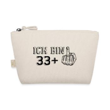 Drôle de cadeau d’anniversaire J’ai 33 ans Plus 1 - Trousse biologique - nature - Devant