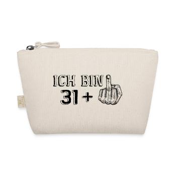 Cadeau d’anniversaire drôle J’ai 31 ans Plus 1 - Trousse biologique - nature - Devant
