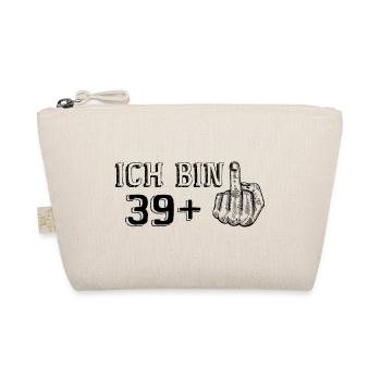 Drôle de cadeau d’anniversaire J’ai 39 ans Plus 1 - Trousse biologique - nature - Devant