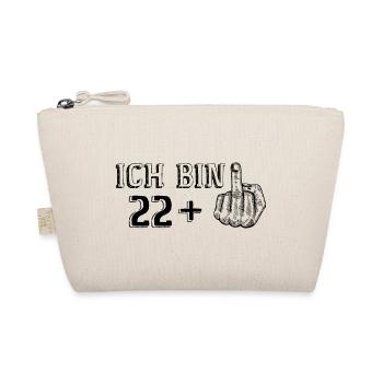 Funny Birthday Gift I'm 22 More 1 - Organic Pouch - nature - Front