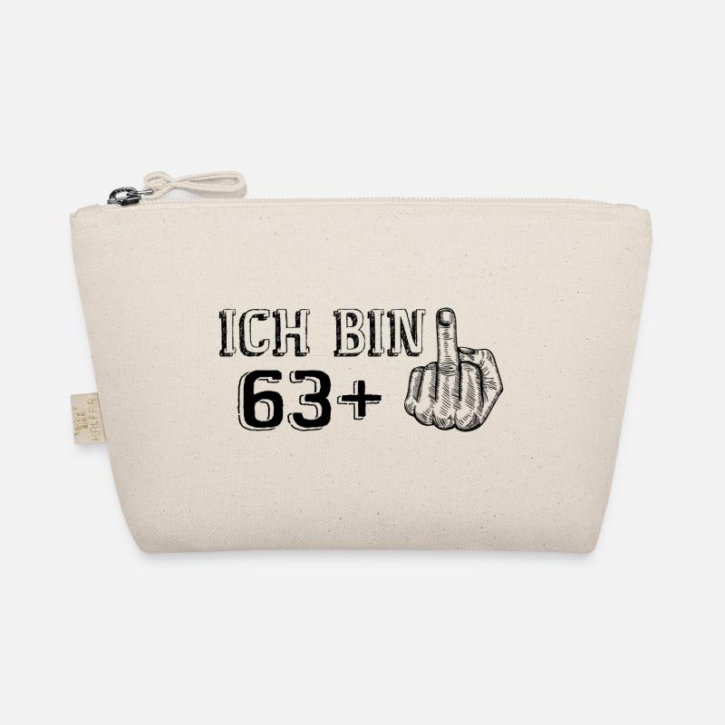 Drôle de cadeau d’anniversaire J’ai 63 ans Plus 1 Trousse biologique