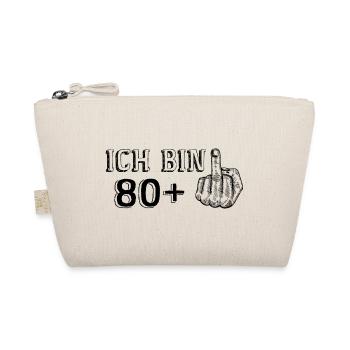 Drôle de cadeau d’anniversaire J’ai 80 ans Plus 1 - Trousse biologique - nature - Devant