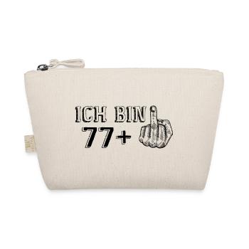 Drôle de cadeau d’anniversaire J’ai 77 ans Plus 1 - Trousse biologique - nature - Devant