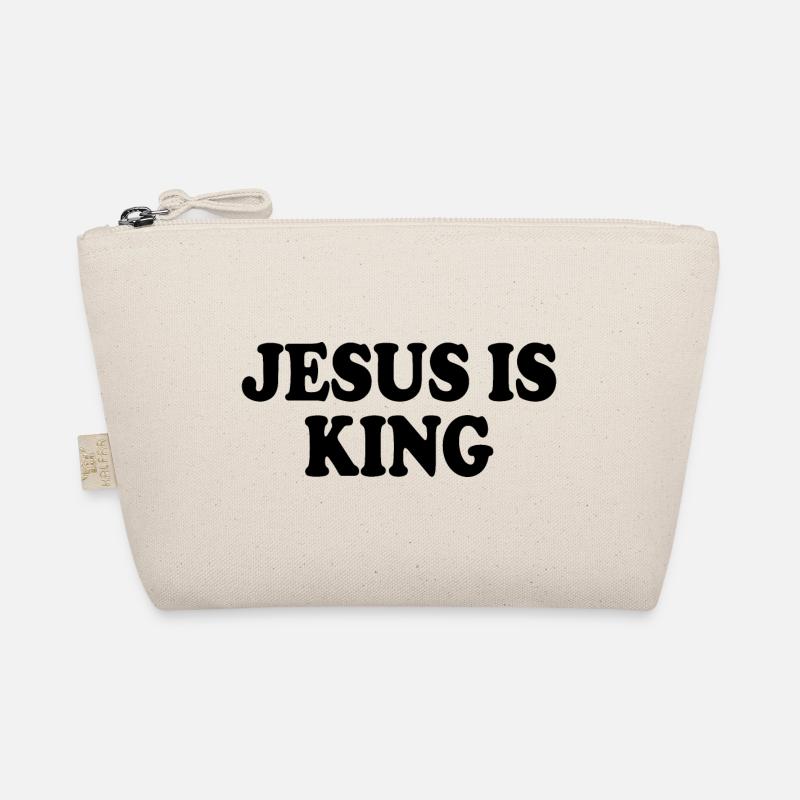 Jesus is king Bio-Täschchen