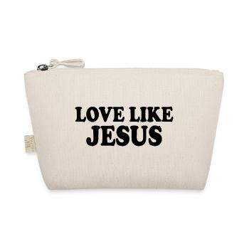 Love like jesus - Trousse biologique - nature - Devant