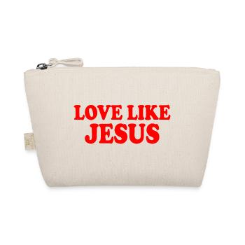 Love like jesus - Trousse biologique - nature - Devant