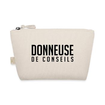 Donneuse De Conseils Leçons Morale Humour - Trousse biologique - nature - Devant
