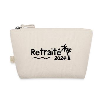 Retraité En 2024 / Humour Cadeau Retraité 2024 - Trousse biologique - nature - Devant