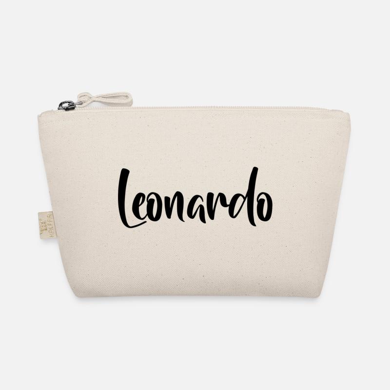 First name Leonardo Organic Pouch