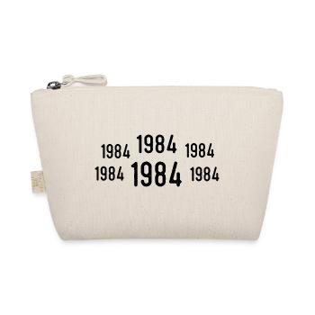 Retro 1984 Birthday 1984 Vintage Gift 1984 - Organic Pouch - nature - Front