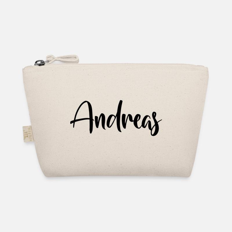 First name Andreas Organic Pouch