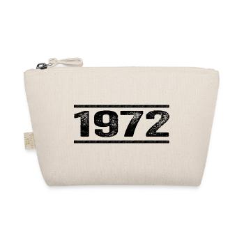 1972 Retro 1972 Birthday 1972 Vintage 1972 - Organic Pouch - nature - Front