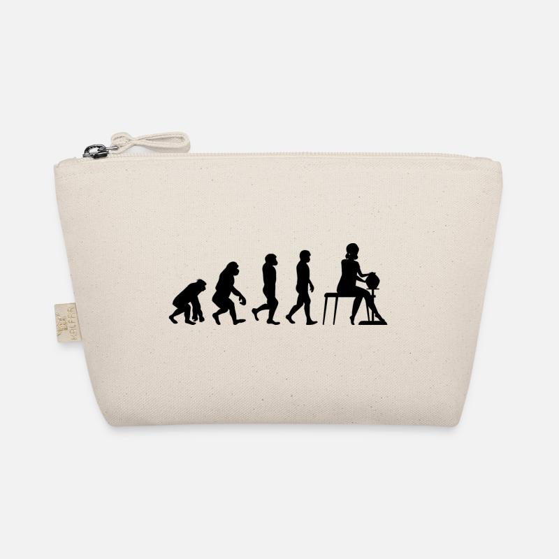 Pottery Ceramics Artist Potter Evolution Humour Organic Pouch