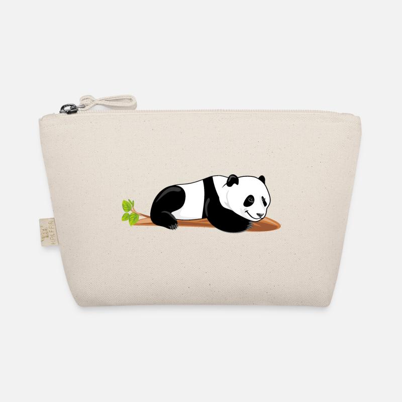 Fauler Panda Bio-Täschchen