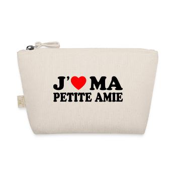 J'aime Ma Petite Amie Cadeau Amour Pour Amoureux - Trousse biologique - nature - Devant