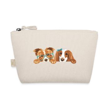 Chien Border Collie et Cocker Spaniel - Trousse biologique - nature - Devant