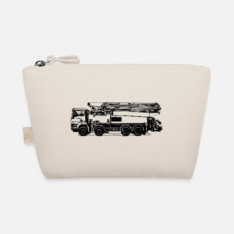Concrete pump concrete mixer construction site construction pump truck Organic Pouch