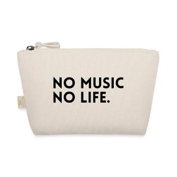 No music - No life. - Organic Pouch - nature - Front