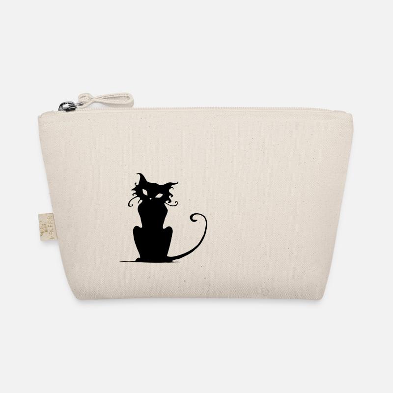 Silhouette de chat élégante Trousse biologique