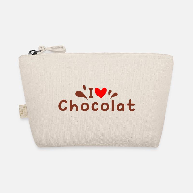 j'aime le chocolat - Trousse biologique - nature