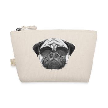 pug pug - Organic Pouch - nature - Front