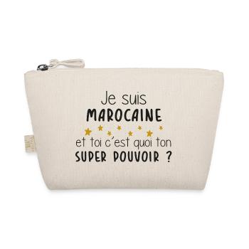 Marocaine - Maroc - Super Pouvoir - Cadeau - Drôle - Trousse biologique - nature - Devant