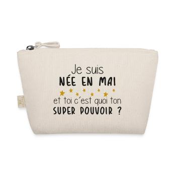 Mois - Mai - Super Pouvoir - Cadeau - Anniversaire - Trousse biologique - nature - Devant