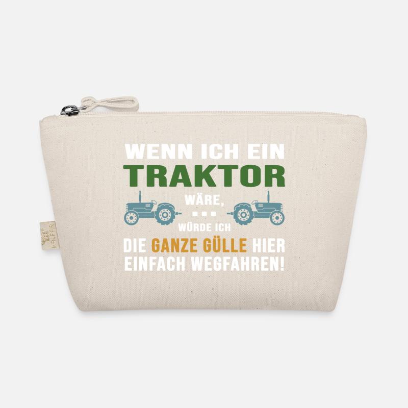 Traktor Erntezeit Traktor-Sprüche "Gülle fahren" Bio-Täschchen