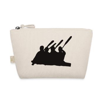 Kayak Foursome black - Organic Pouch - nature - Front