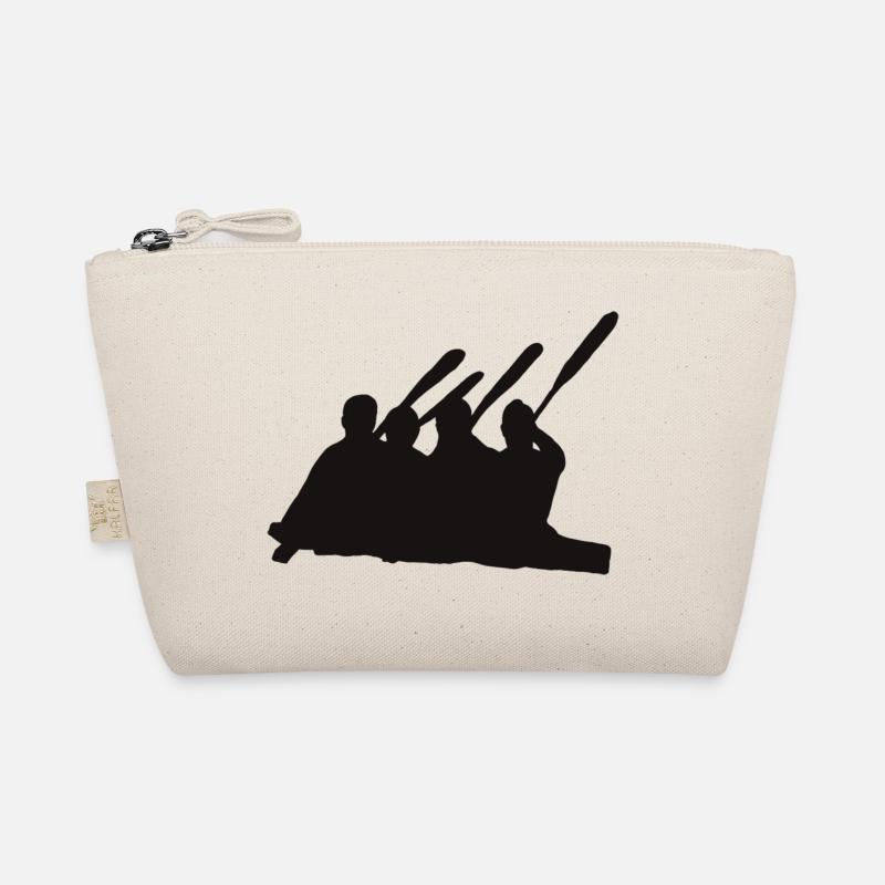 Kajak Vierer schwarz Bio-Täschchen