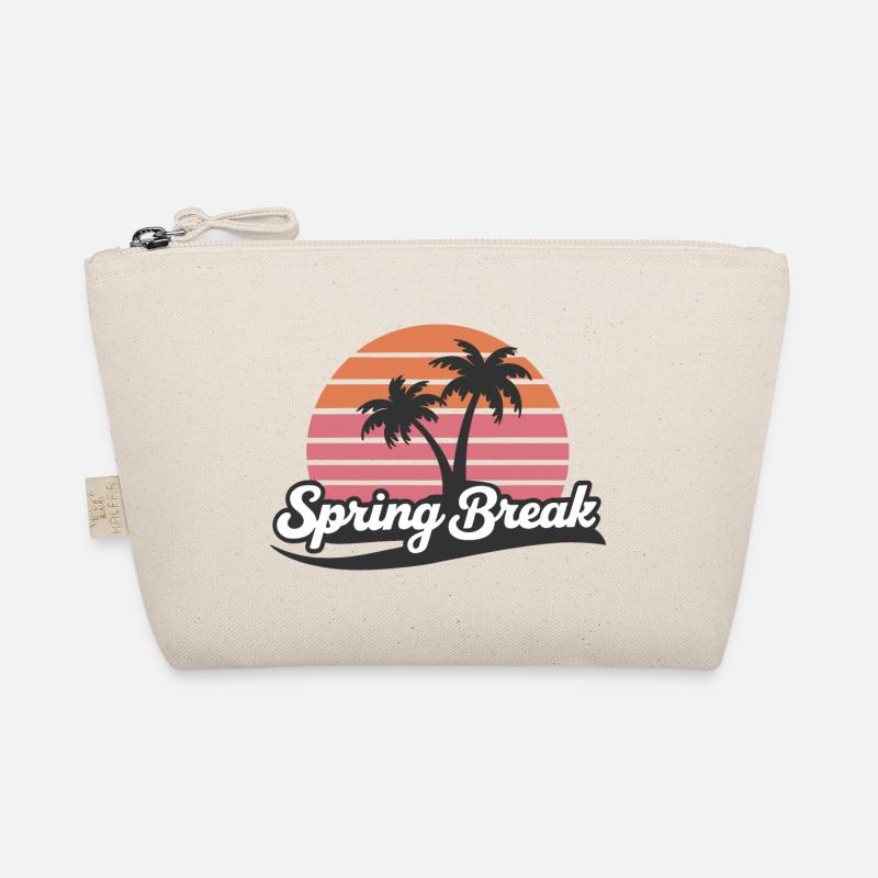 Spring Break Party Hard Or Go Home Bio-Täschchen