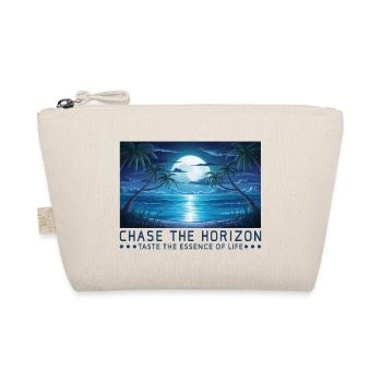 Chasing the horizon Saying Sayings Motto - Organic Pouch - nature - Front