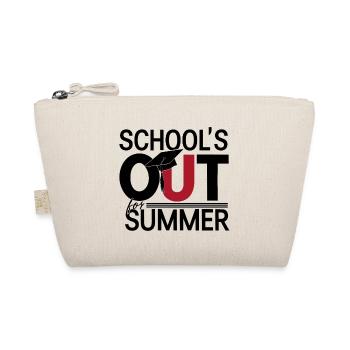 Sommerferien Schulende School`s Out For Summer - Bio-Täschchen - Natur - Vorne