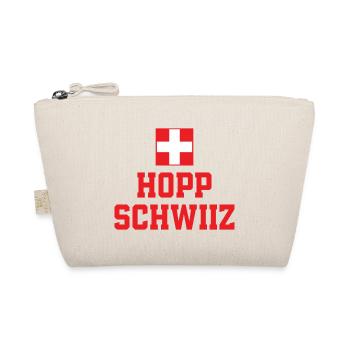 Hopp Schwiiz - Organic Pouch - nature - Front