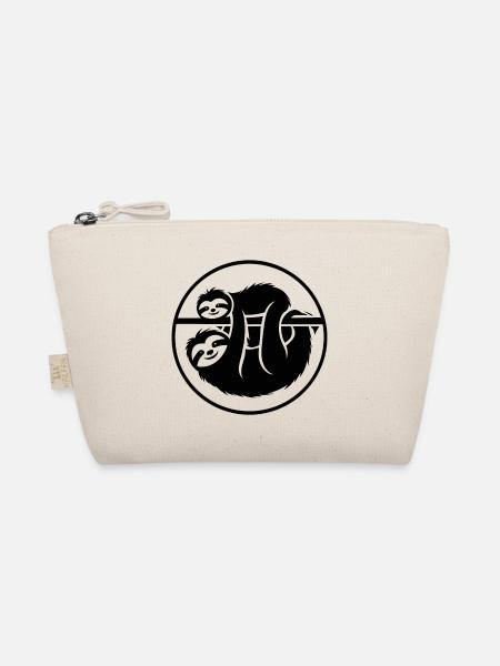 Animal paresseux joyeux - Trousse biologique - nature - Devant