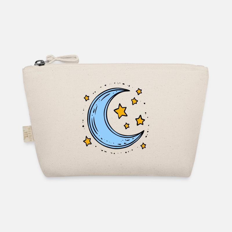 Crescent Moon Crescent Moon and Stars Organic Pouch