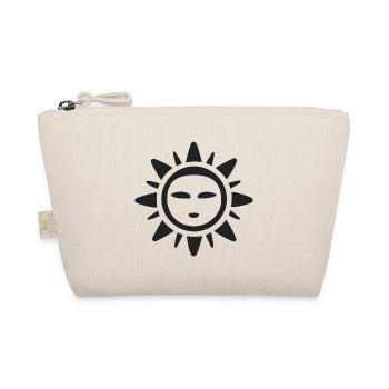 Abstrakte Sonne Sonnenschein Abstrakte Kunst - Bio-Täschchen - Natur - Vorne