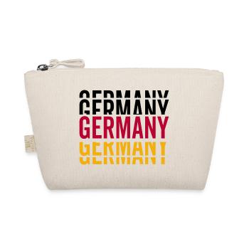 Germany Germany Lettering National Team - Organic Pouch - nature - Front
