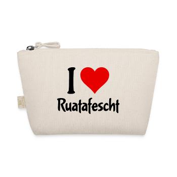 I Love Ruatafest Rutenfest Ravensburg Oberschwaben - Bio-Täschchen - Natur - Vorne