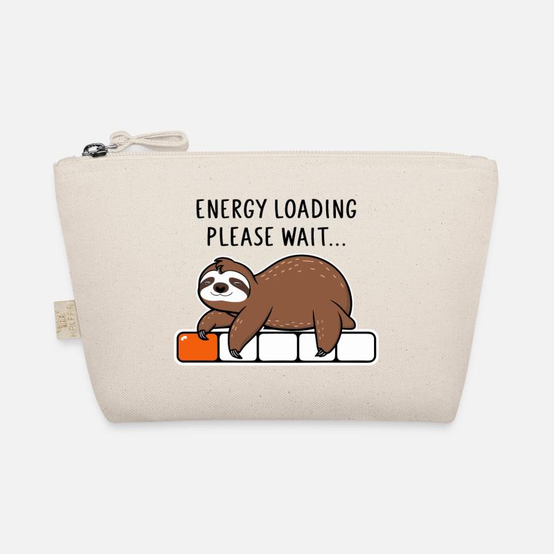 Faultier Energy Loading Please Wait Bio-Täschchen