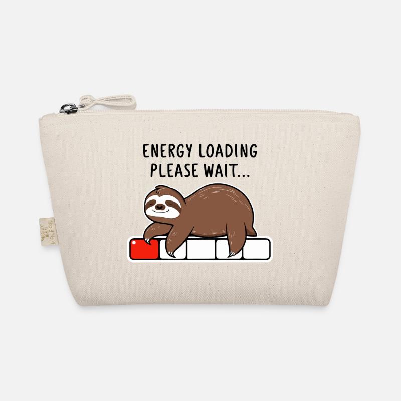 Faultier Energy Loading Please Wait Bio-Täschchen