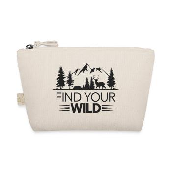 Outdoor Find Your Wild Adventurous - Organic Pouch - nature - Front