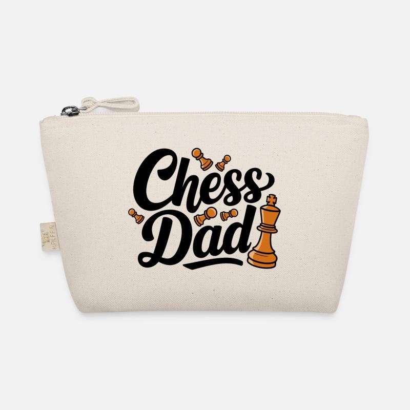 Chess Dad Schach Spruch Zitat Bio-Täschchen