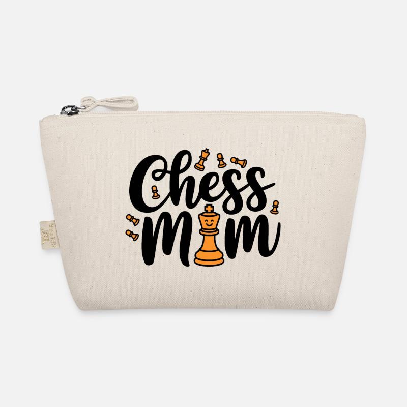 Chess Mom Schach Spruch Zitat Bio-Täschchen