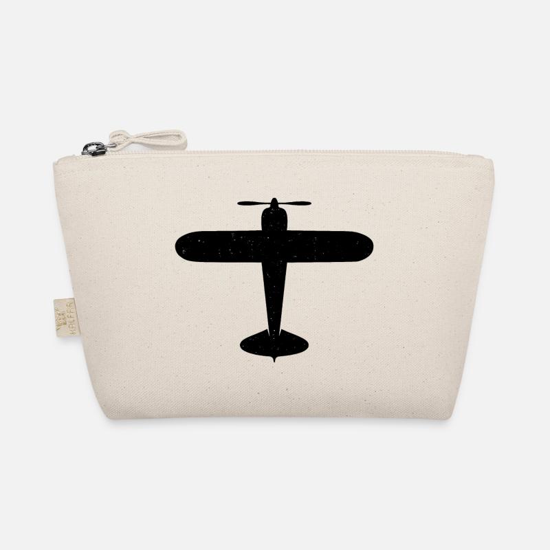 Flugzeug Propellerflugzeug Fliegen Bio-Täschchen